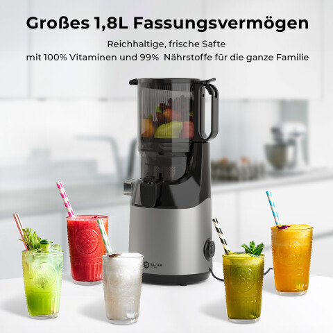 Balter Entsafter ES-01P Slow Juicer