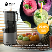 Balter Entsafter ES-01P Slow Juicer