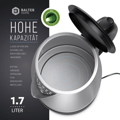 Balter Wasserkocher WK-7 Edelstahl