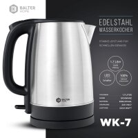 Balter Wasserkocher WK-7 Edelstahl