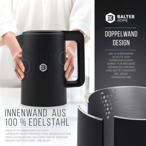 Balter Wasserkocher WK-4 Schwarz