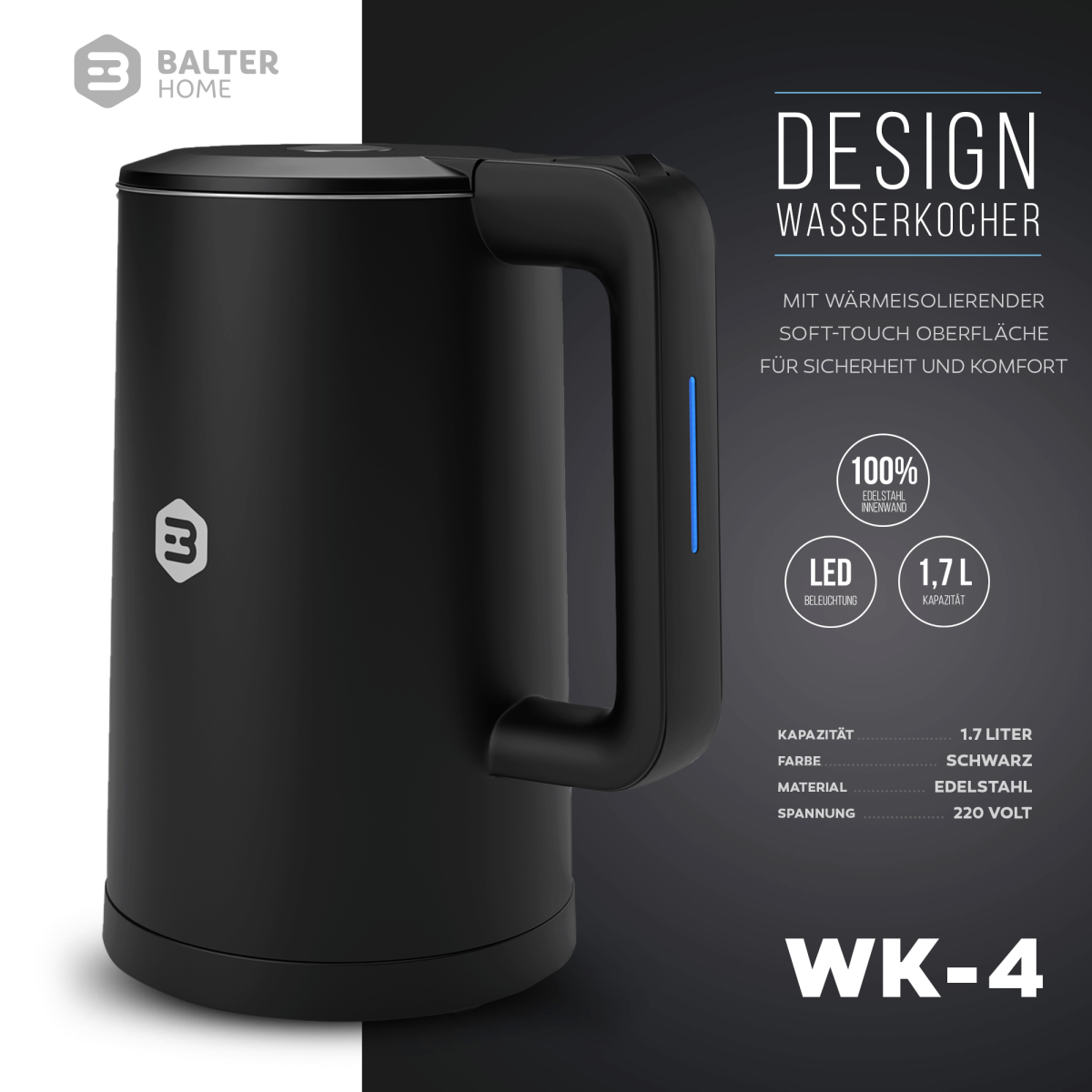 Balter Wasserkocher WK-4-Var