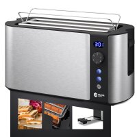 Balter Toaster TS-04-LCD Silver Langschlitz